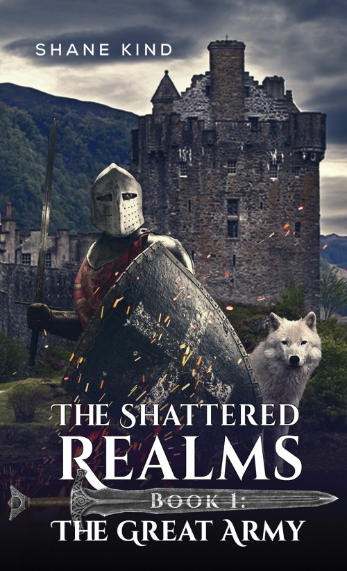 The Shattered Realms Book 1: The Great Army-bookcover