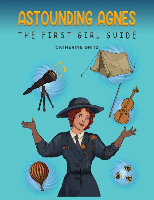 Astounding Agnes, The First Girl Guide-bookcover