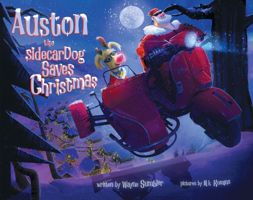 Auston the Sidecar Dog Saves Christmas-bookcover
