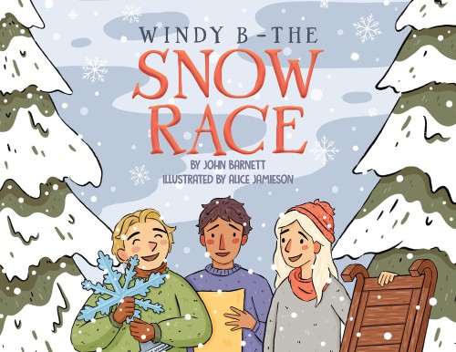 Windy B - The Snow Race-bookcover