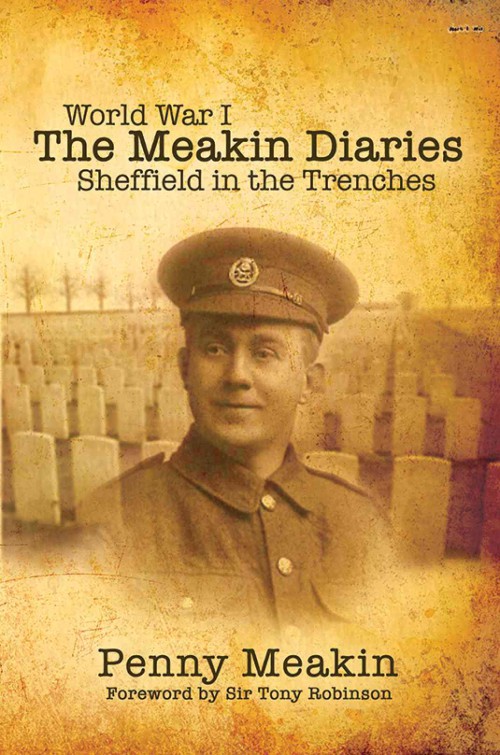 World War One - The Meakin Diaries - Sheffield in the Trenches -bookcover