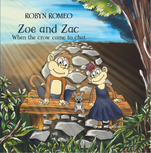Zoe and Zac - When the Crow Came to Chat-bookcover