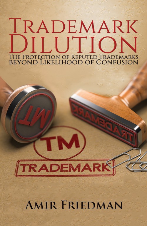 Trademark Dilution-bookcover