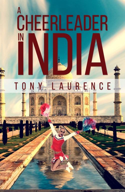 A Cheerleader in India -bookcover