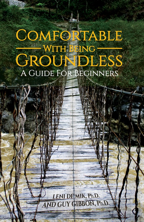 Comfortable With Being Groundless: A Guide For Beginners-bookcover