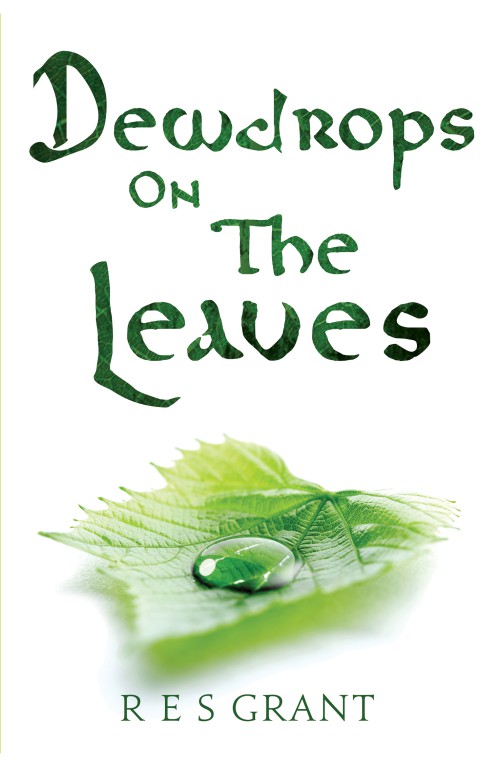 Dewdrops On The Leaves -bookcover