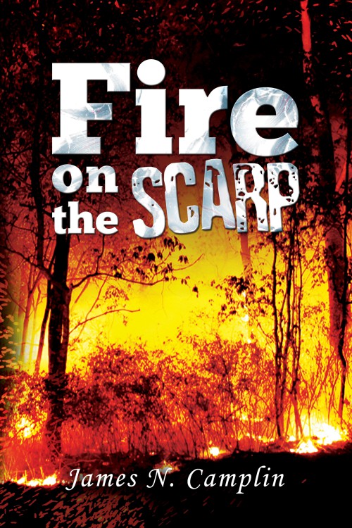 Fire on the Scarp -bookcover