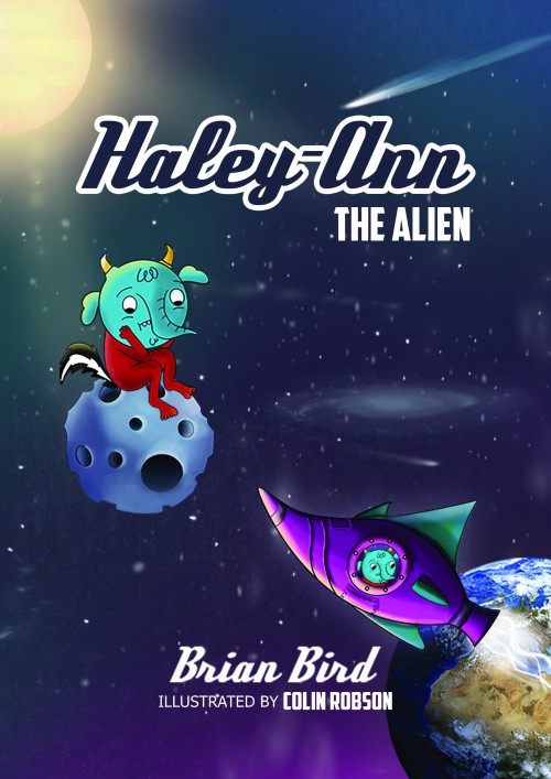 Haley-Ann the Alien -bookcover