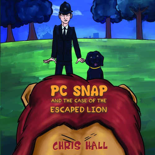 PC Snap and the Case of the Escaped Lion -bookcover