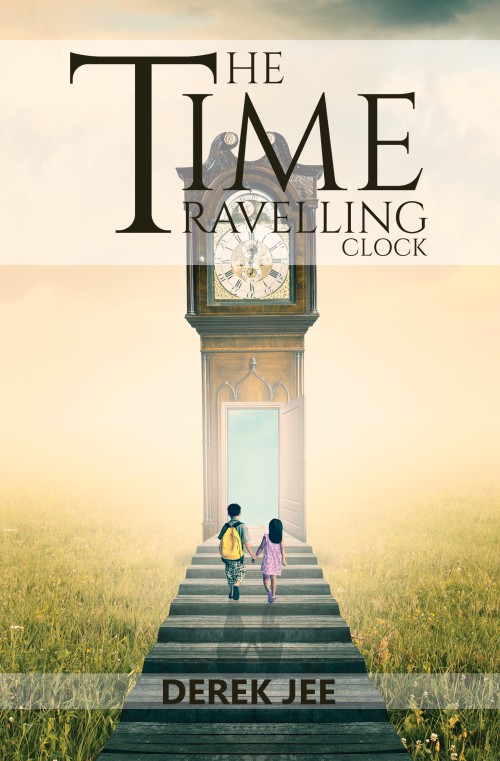 The Time Travelling Clock -bookcover