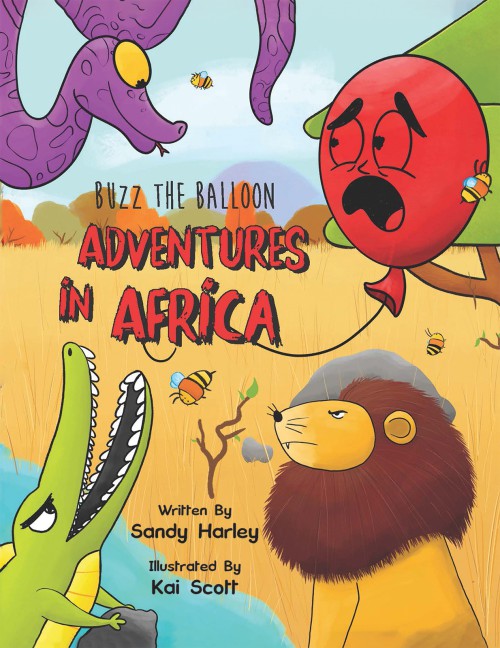 Buzz the Balloon: Adventures in Africa-bookcover