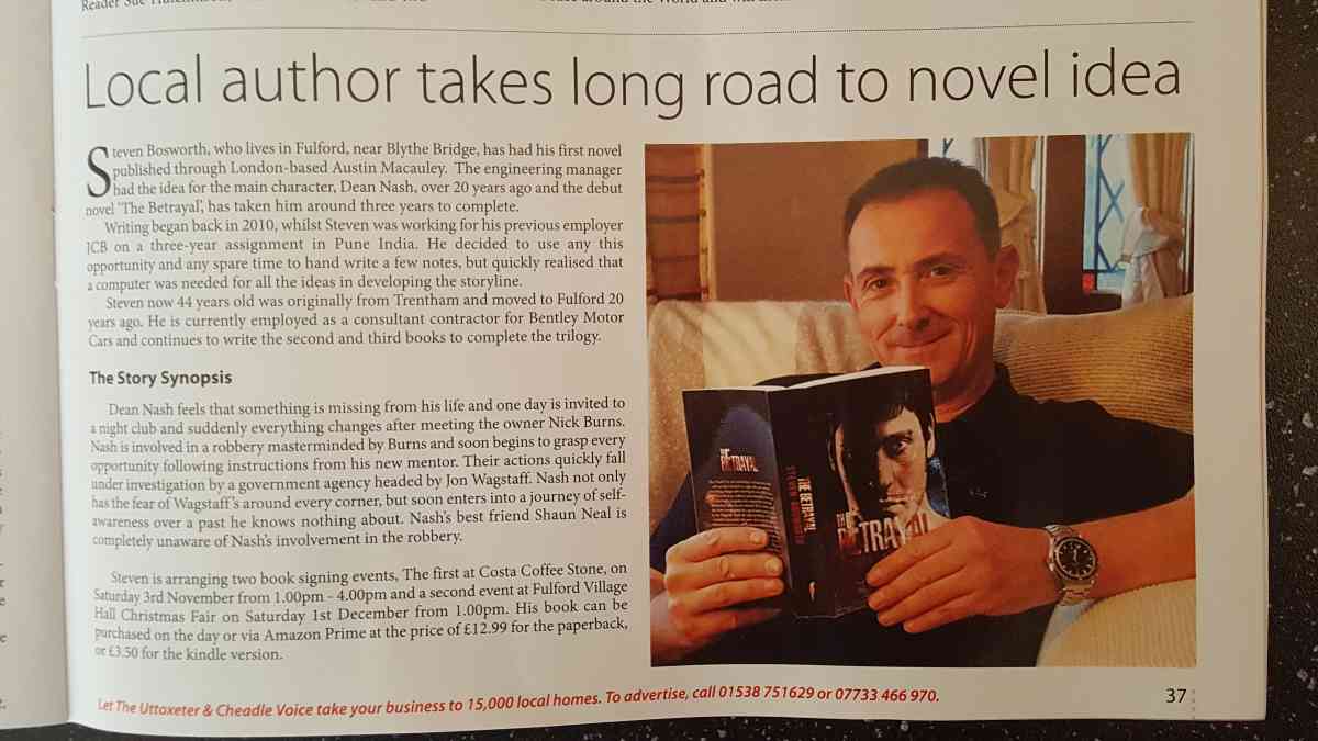 Two-Magazines-The-Stone-And-Eccleshall-Gazette,-And-The-Uttoxeter-Featured-Steven-Bosworth's-‘The-Betrayal’-This-November