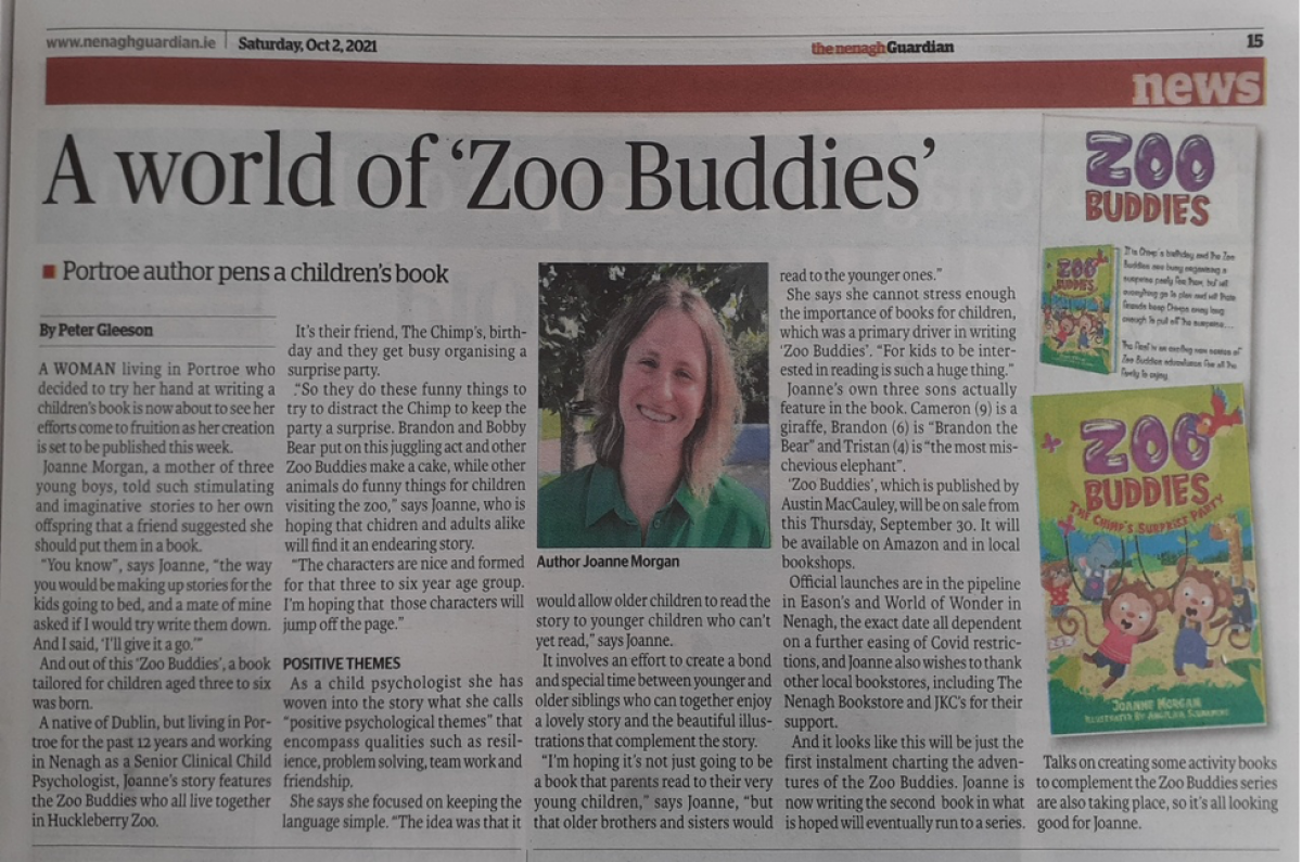  Our-Amazing-Author-Joanne-Morgan-Got-Featured-by-the-Nenagh-Guardian