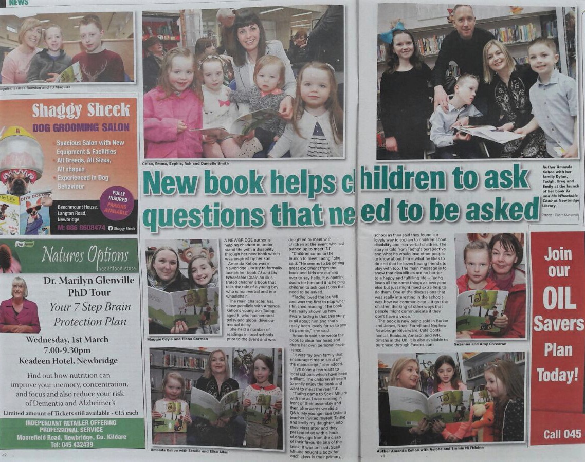 Amanda Kehoe Has Made it Into the Kildare Nationalist