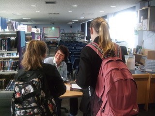 Here are a Few Photos from J.D. Welch's Visit to Wilmslow High