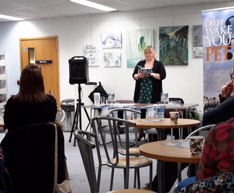 Fiona Bowman Presents her book at the Chelmsford Library
