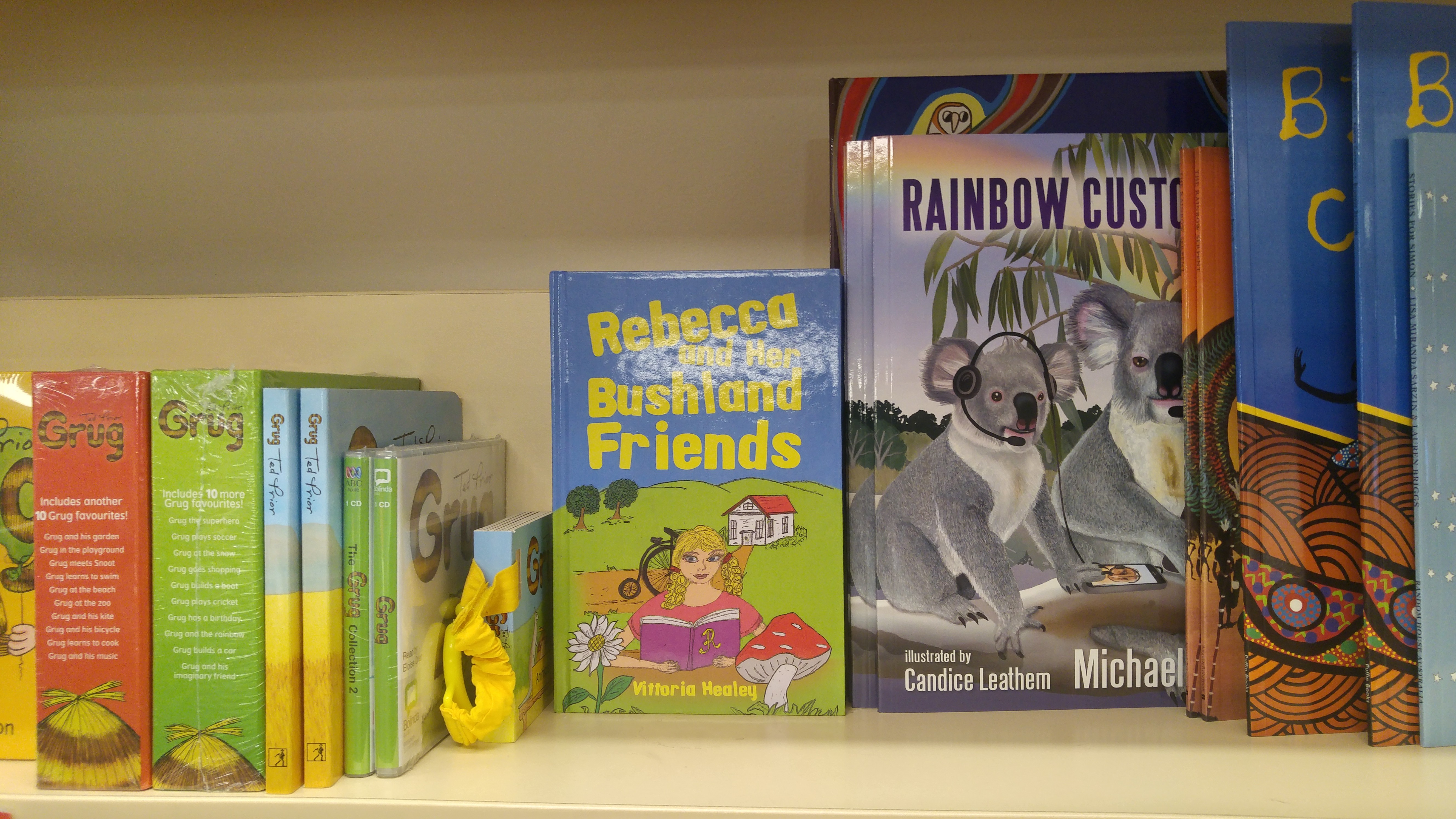 ‘Rebecca and Her Bushland Friends’ is now available in Adelaide