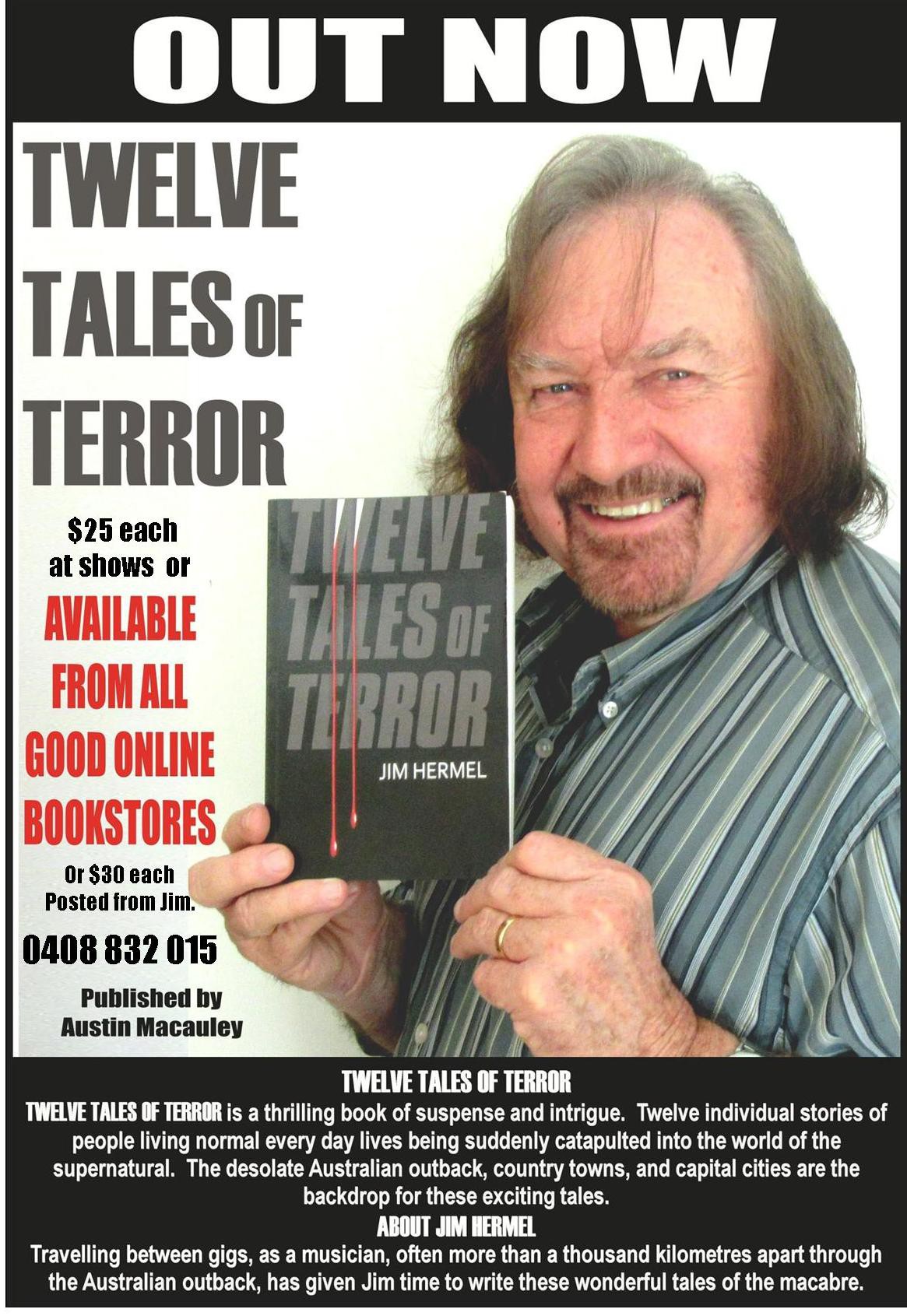 ‘Twelve Tales of Terror’ by Jim Hermel gets a Magazine Feature