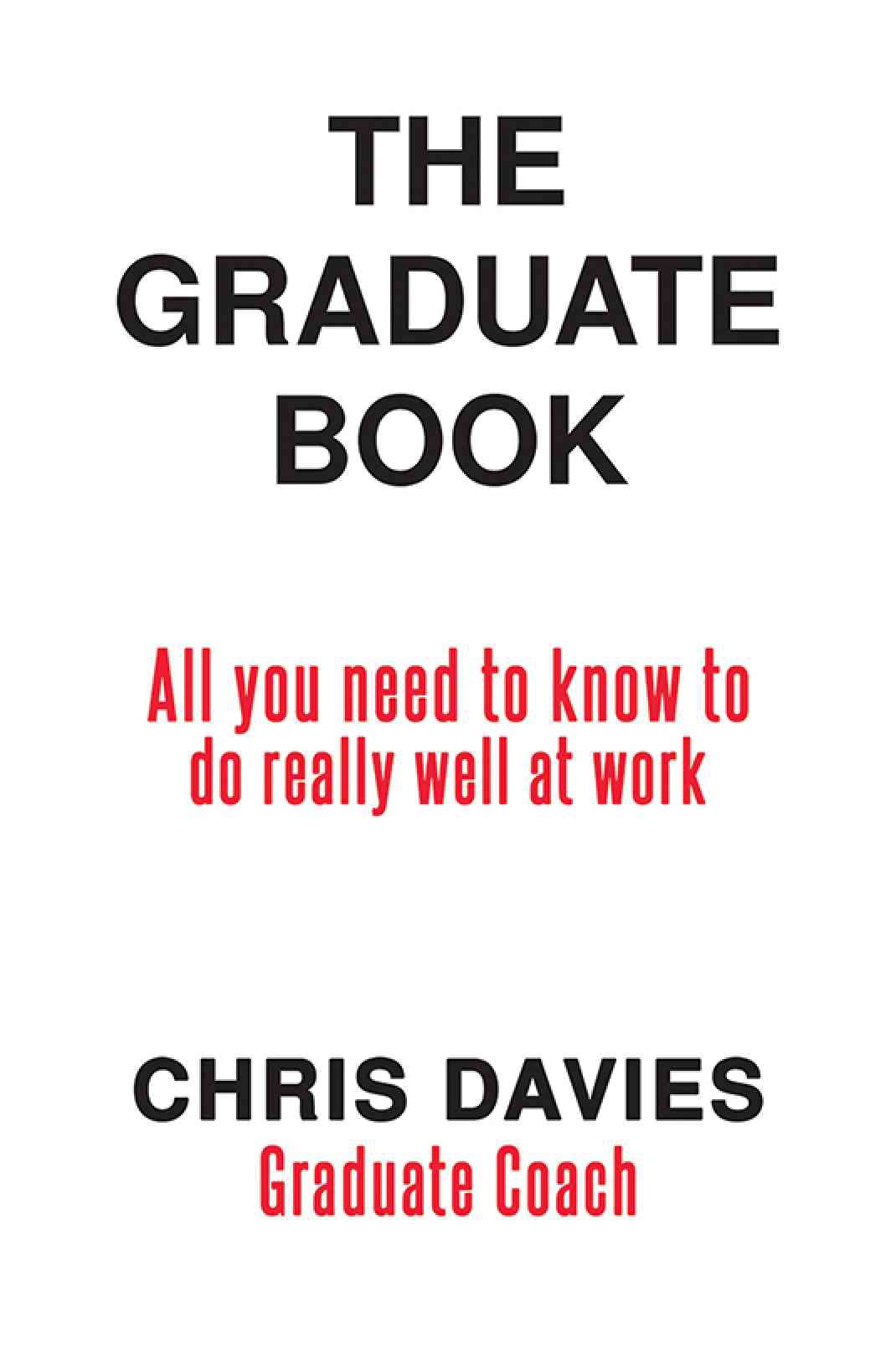 Chris Davies of ‘The Graduate Book’ & ‘The Student Book’ features a YouTube Video