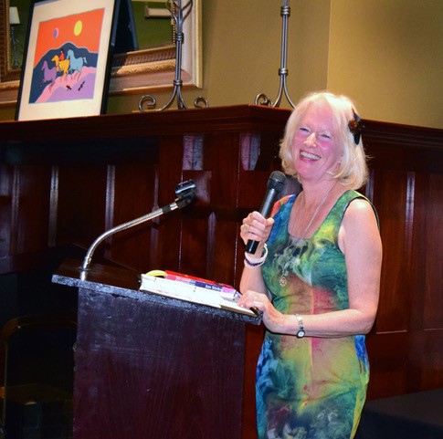 Jan Stirling attended her book’s launch event at Victoria Golf Course, Oak Bay
