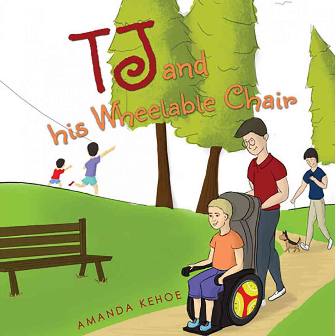 Amanda Kehoe Author of ’TJ and his wheelable chair’ visited The Christ Lutheran School, Costa Mesa, California.