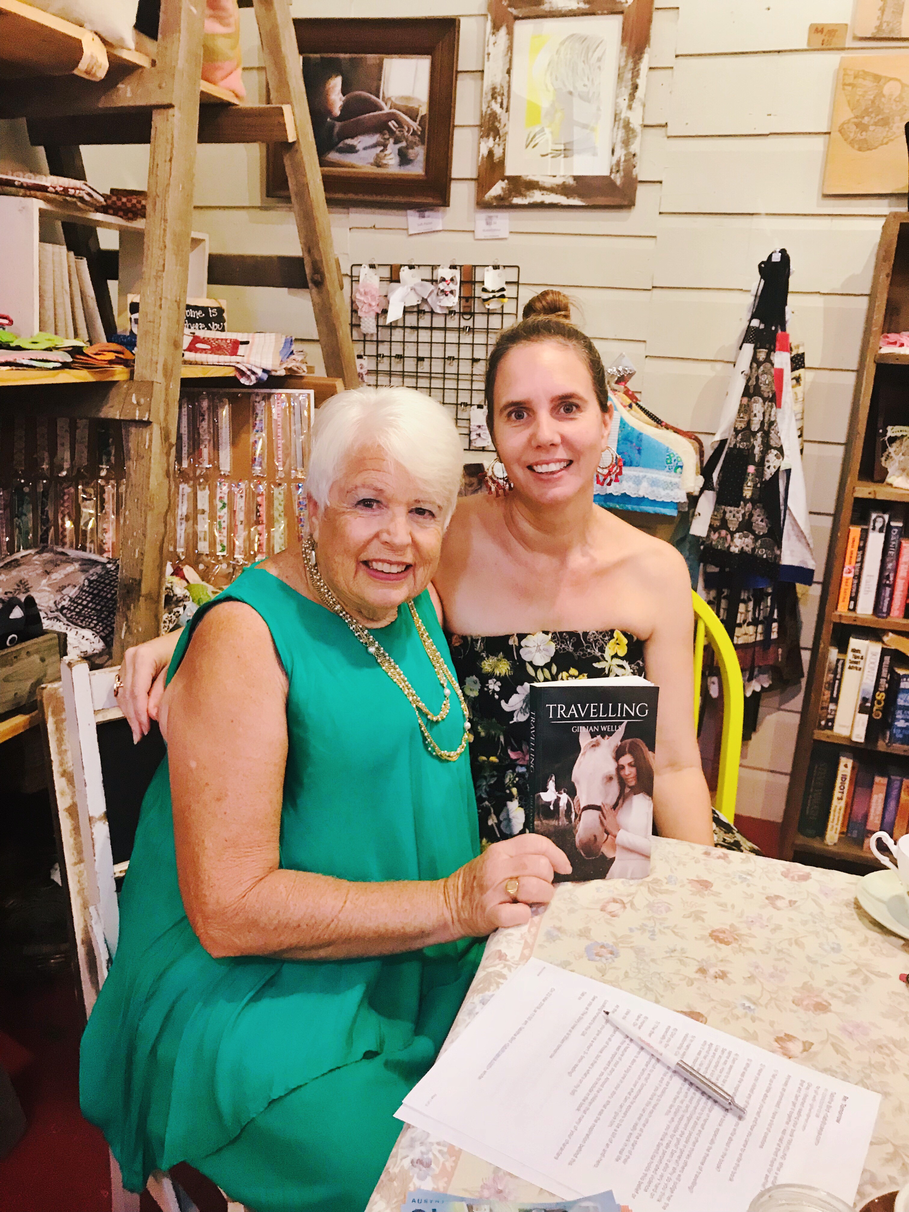 Author Gillian Wells Enjoyed a Successful Book Launch of her Novel, Travelling