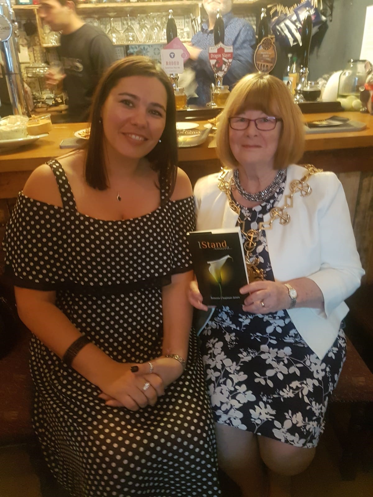 Author Antonia Chapman Enjoys the Success of Her Book Launch in Stockton