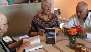 The Author of Venomous Faith, Barbara Thiele attended her Book’s Launch Event in La Luz, Albuquerque, New Mexico