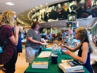 Victoria Pajkowski Attended a Book Signing Event at Barnes and Noble Bookstore