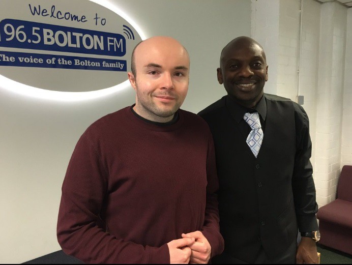Simon Adepetun on Bolton FM