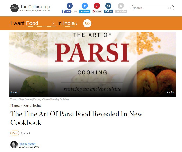 The Fine Art Of Parsi Food Revealed In New Cookbook