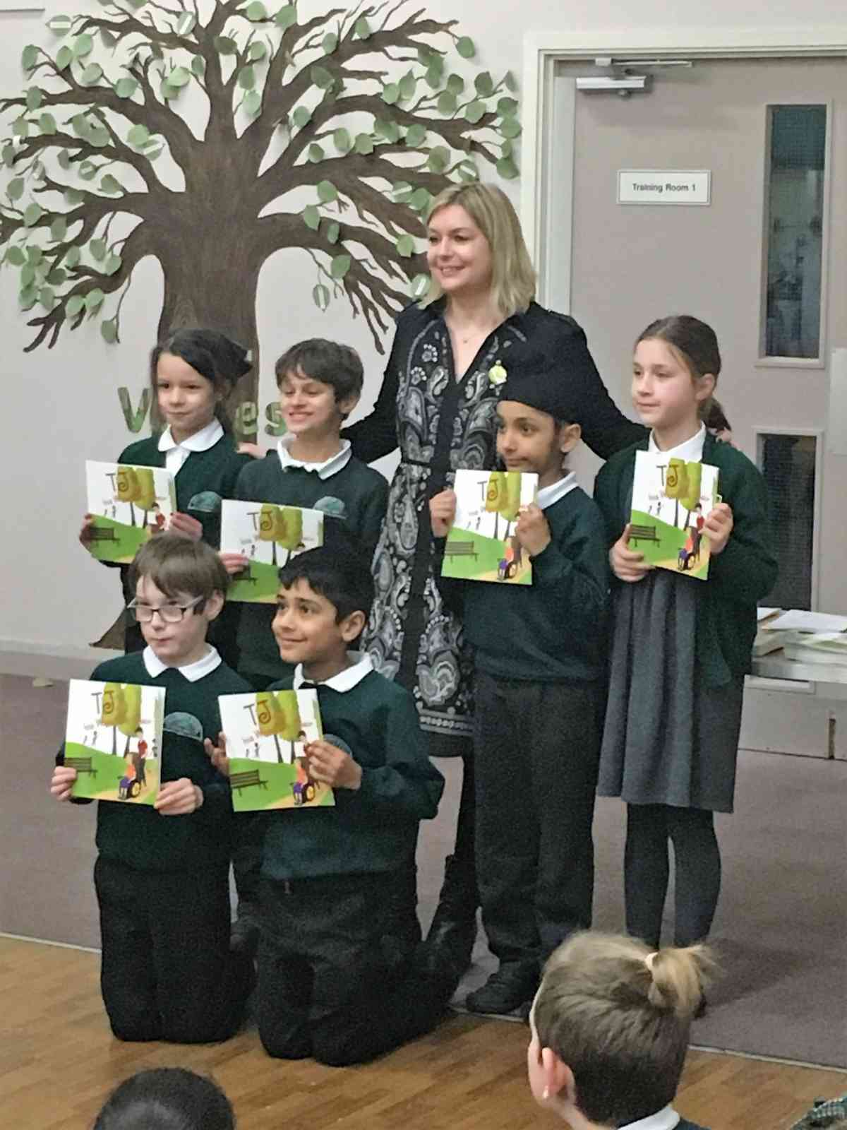 Amanda Kehoe's Visit to Lightwoods Primary