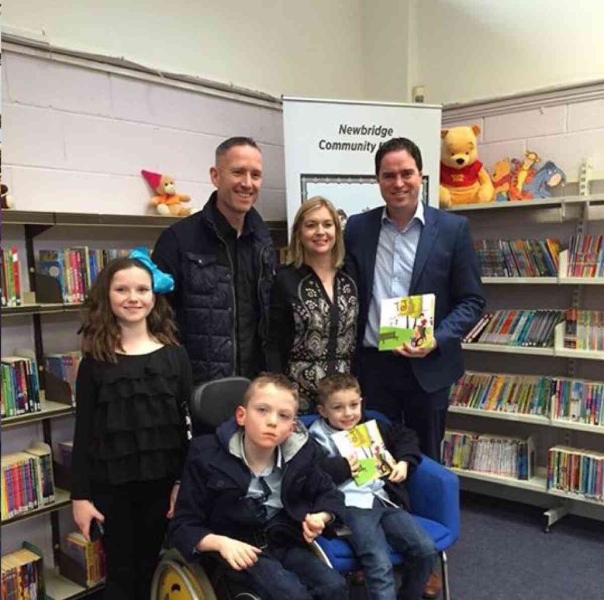 Amanda Kehoe's Visit to Newbridge Library